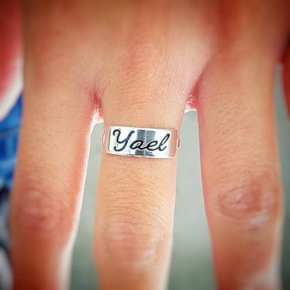 Personalized Ring - Custom Ring - Engraved Ring -..